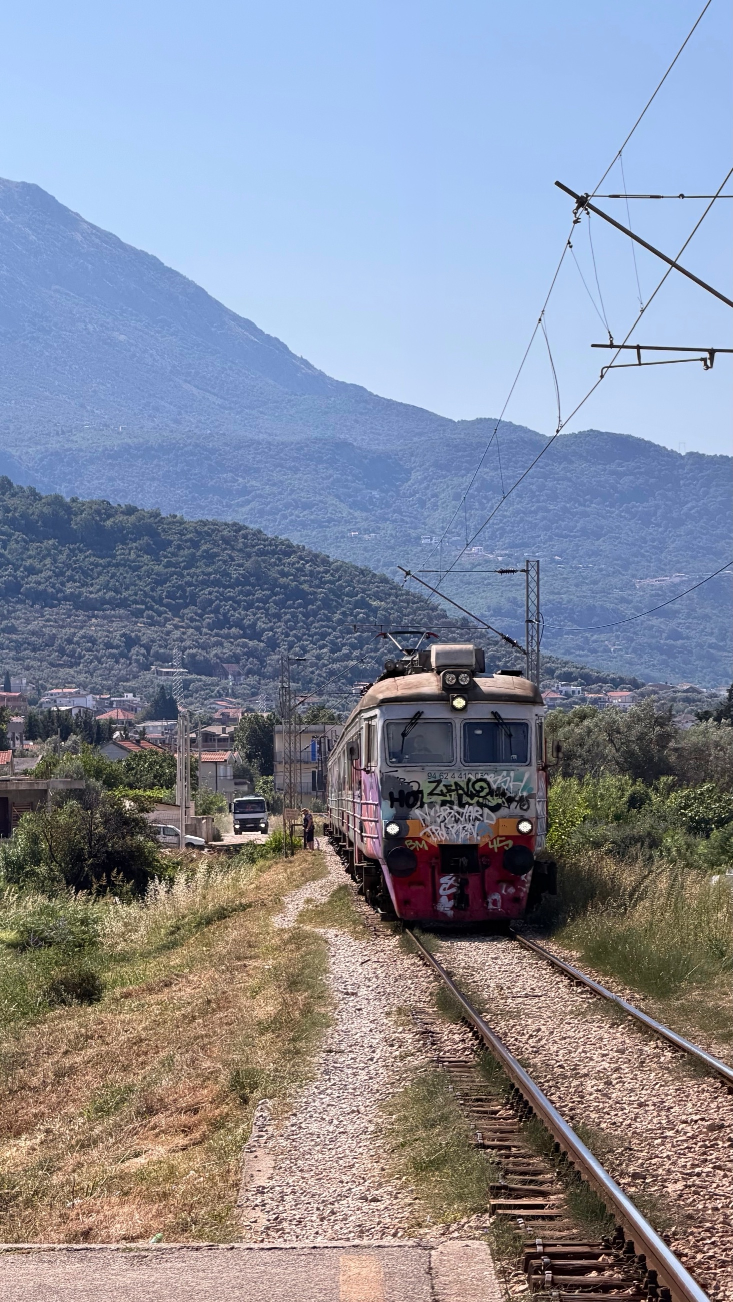 Šušanj small train station outside Bar