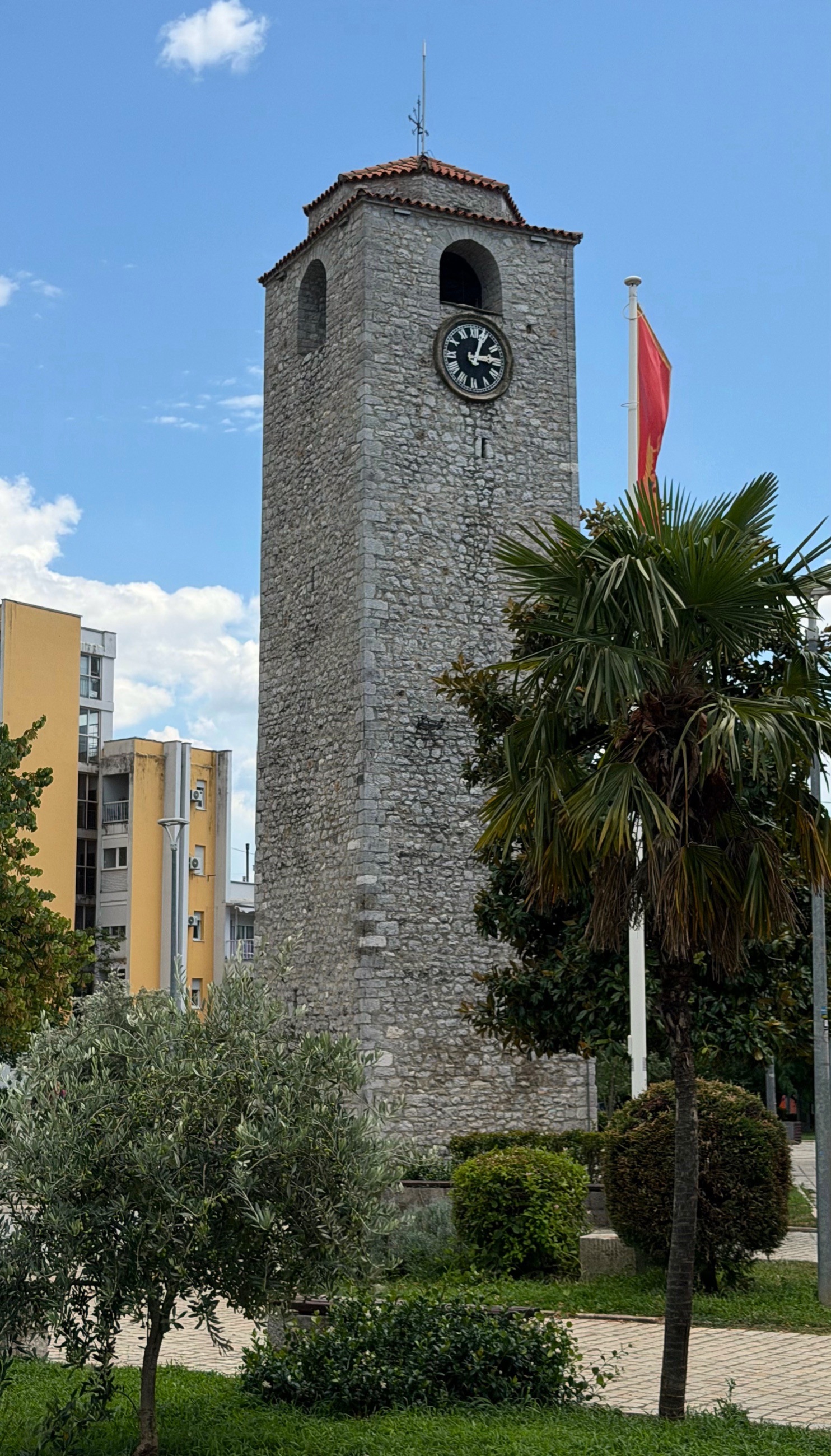 Old clock tower in Podgorica