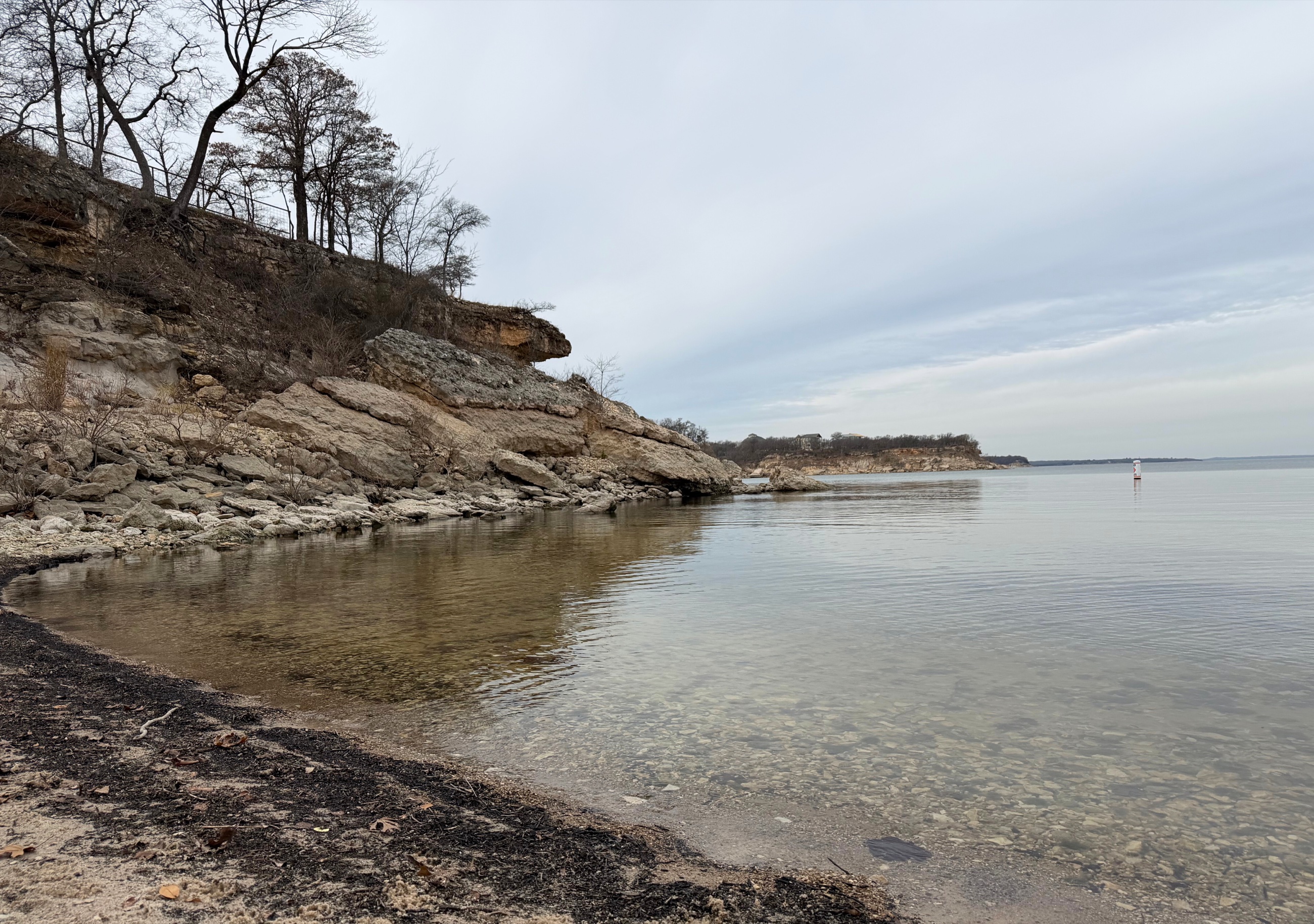 Lake Texoma viewed from Eisenhower State Park.