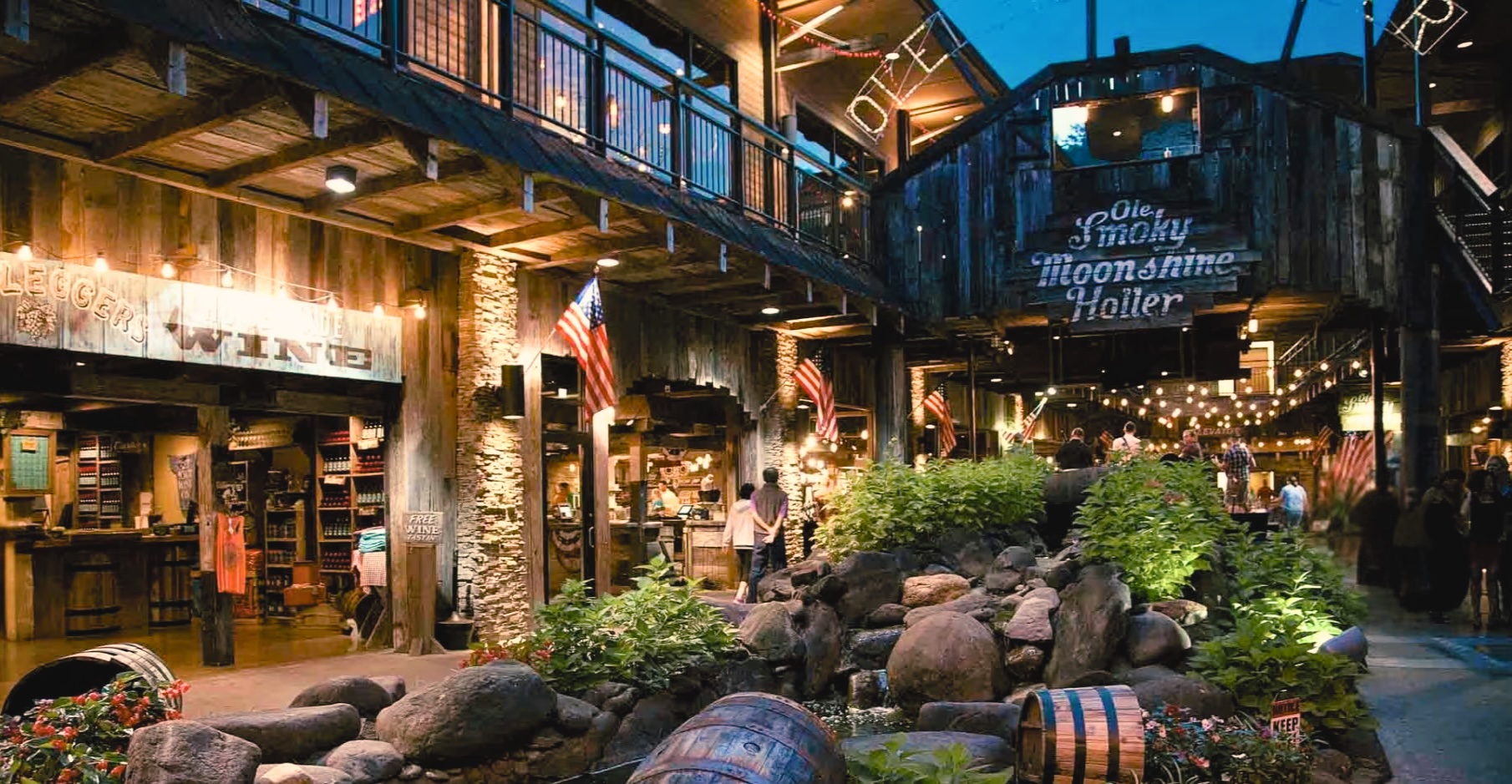 Ole Smoky Distillery in Gatlinburg, Tennessee.